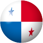 パナマ国旗丸